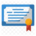 Certificate  Icon