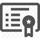 Certificate Icon