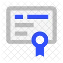 Certificate  Icon