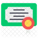 Certificate  Icon