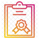Certificate  Icon