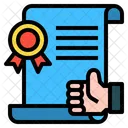 Certificate  Icon