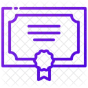 Certificate  Icon