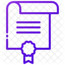 Certificate  Icon