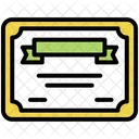 Certificate Document Achievement Icon