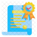 Certificate  Icon