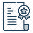Certificate  Icon
