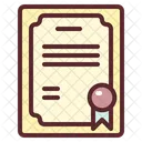 Certificate  Icon