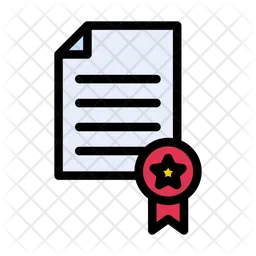 Certificate  Icon