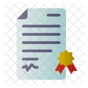 Certificate  Icon
