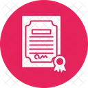 Certificate  Icon