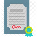 Certificate  Icon