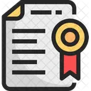 Certificate  Icon