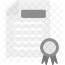 Certificate  Icon