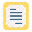 Certificate  Icon