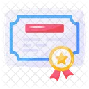 Certificate  Icon