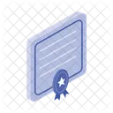 Certificate  Icon