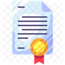 Certificate  Icon