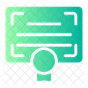 Certificate Patent Degree Icon