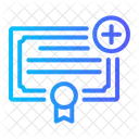 Certificate Patent Degree Icon