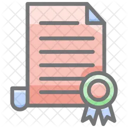 Certificate  Icon