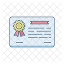 Certificate  Icon