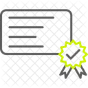 Certificate  Icon