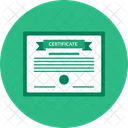 Certificate Certification Document Icon