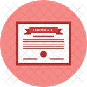 Certificate Certification Document Icon