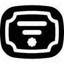 Certificate  Icon