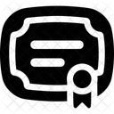 Certificate  Icon
