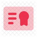 Certificate Award Diploma Icon
