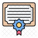 Certificate Diploma Degree Icon