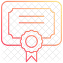 Certificate  Icon
