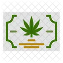 Certificate Marijuana Sativa Icon