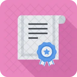 Certificate  Icon