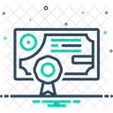 Certificates Authorization Authentication Icon