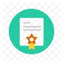 Certification Degree Education Icon
