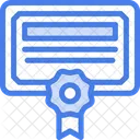 Certification Contract Certificate Icon