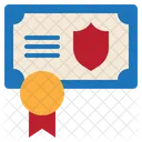 Certification Protect Guarantee Icon