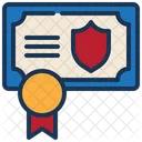 Certification Protect Guarantee Icon