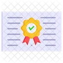 Certification License Patent Icon