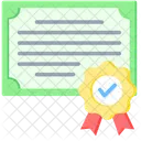 Certification  Icon