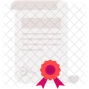 Certification Document Skills Icon