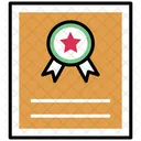 Certificate Certification Education Icon