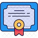 Certification Certificate Certificates Icon