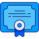Certification Certificate Certificates Icon