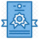 Certification Document Email Icon