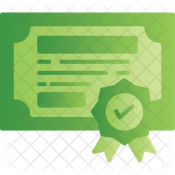 Certification  Icon