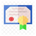 Certification Certificate Degree Icon